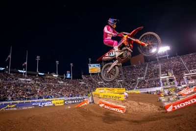 JUSTIN BARCIA FIFTH IN SALT LAKE CITY 450SX SUPERCROSS FINALS